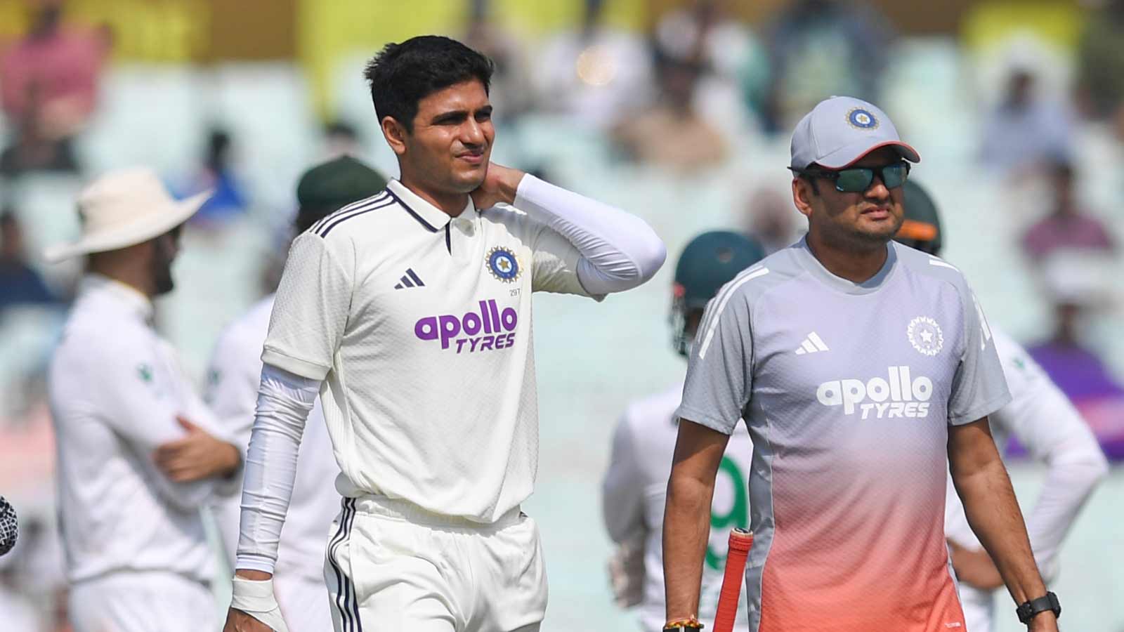 India vs South Africa: Shubman Gill out of Kolkata test with neck injury