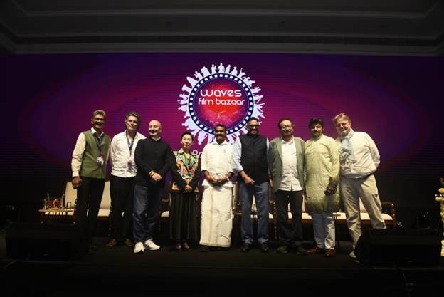 WAVES Film Bazaar opens in Goa with Global Delegates, 300 film projects and cultural showcase