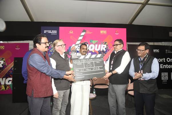 CMOT 2025 kicks off at IFFI; 125 young creators begin 48-hour filmmaking challenge