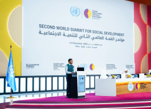 Dr. Mansukh Mandaviya concludes Qatar visit after representing India at global social development summit