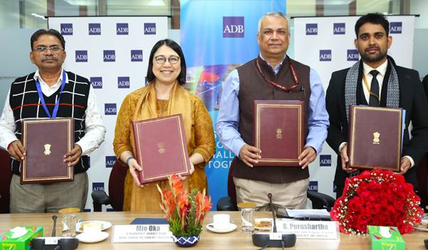 GoI, ADB sign over $800 million in loans for development projects across four states