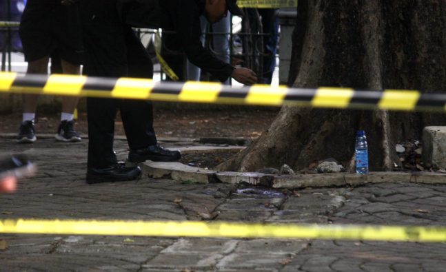 Explosion at mosque in Indonesian capital injures 54 people, police say