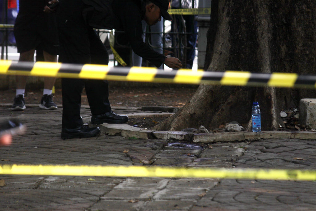 Explosion at mosque in Indonesian capital injures 54 people, police say