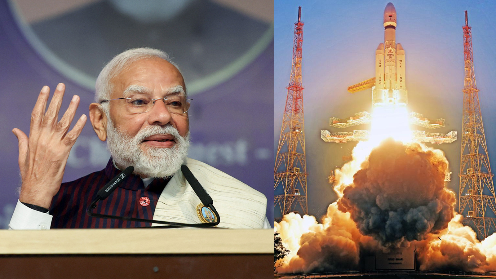 PM Modi congratulates ISRO on successful launch of India’s heaviest communication satellite