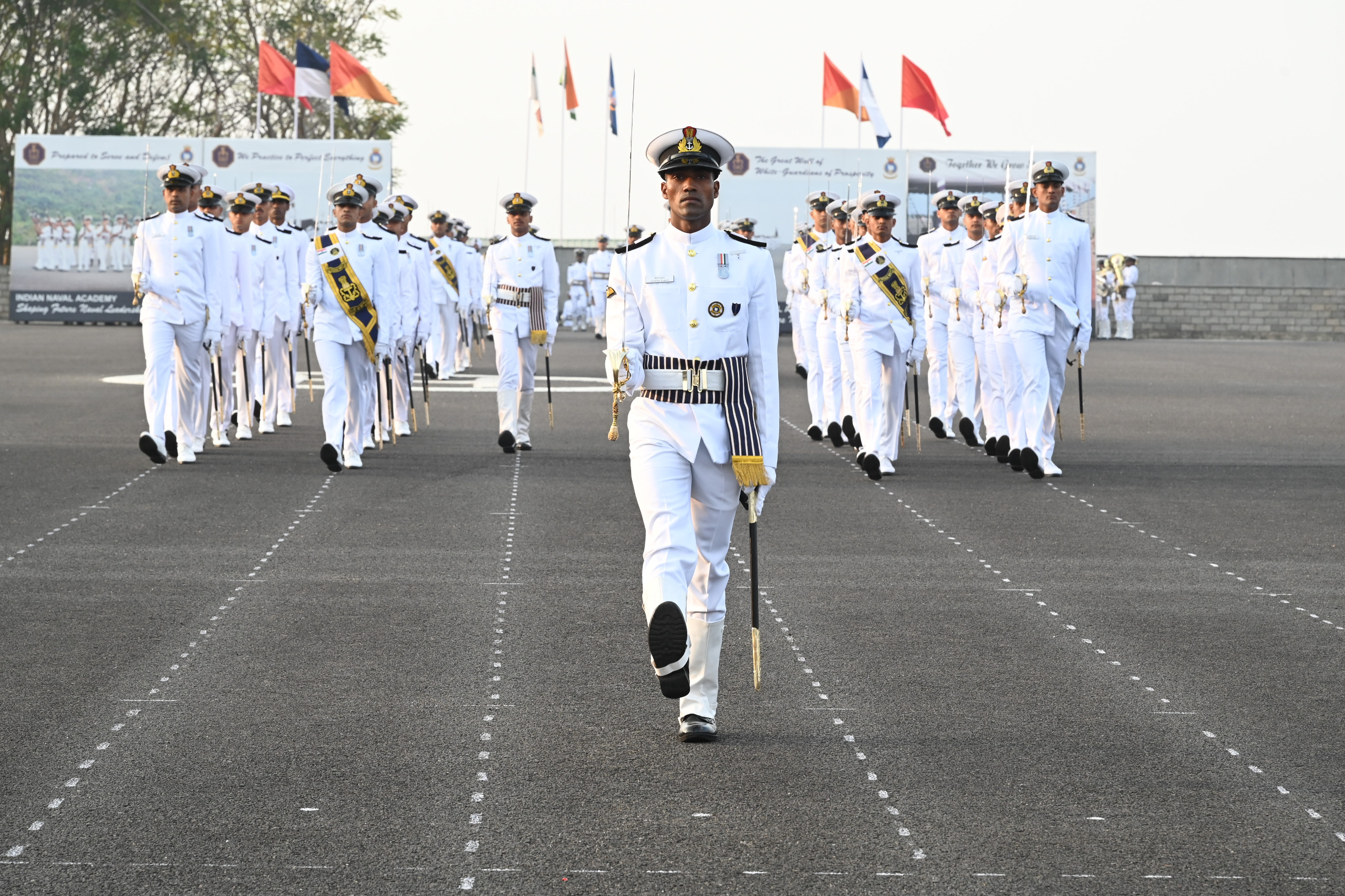 Indian Naval Academy holds autumn term 2025 passing out parade
