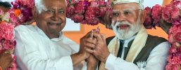 NDA storms ahead in Bihar; leads touch 200 as Mahagathbandhan struggles