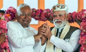 NDA storms ahead in Bihar; leads touch 200 as Mahagathbandhan struggles