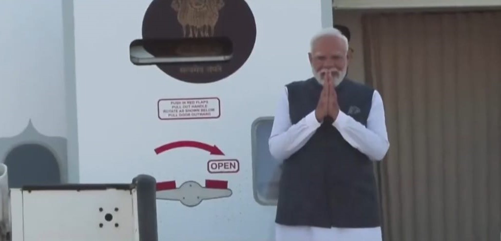 PM Modi emplanes for India after attending G20 Summit in Johannesburg