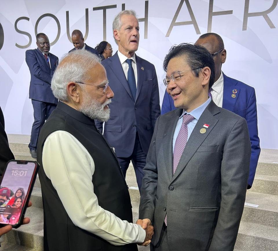 PM Modi holds significant discussions with world leaders during Johannesburg G20 Summit