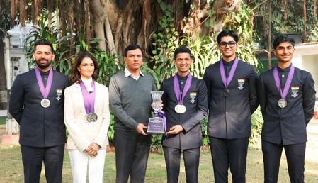 Sports Minister Mandaviya felicitates Asian Equestrian medallists, reiterates push for quarantine centre