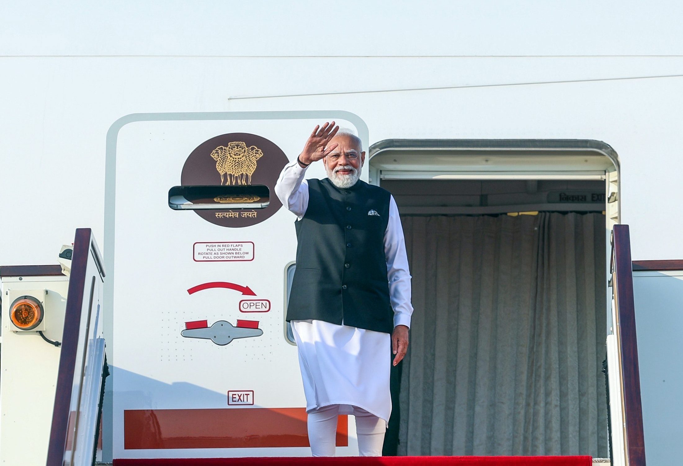 PM Modi concludes landmark Oman visit; Sultan’s brother bids farewell with ‘Namaste’