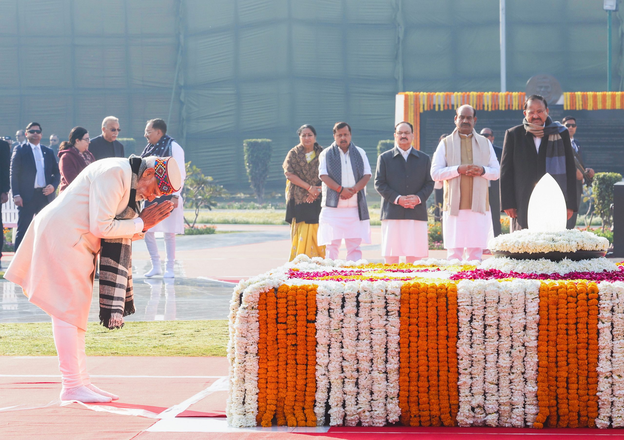 President Murmu, VP Radhakrishnan, PM Modi pay tribute to Atal Bihari Vajpayee on his 101st birth anniversary