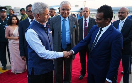 EAM Jaishankar in cyclone-hit Sri Lanka, set to hold talks with top leadership