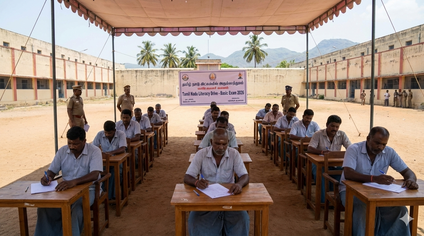 Tamil Nadu’s special literacy push to see over 1,400 prison inmates take basic exam in January