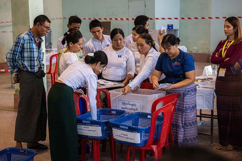 Tepid early turnout in Myanmar election as junta touts stability