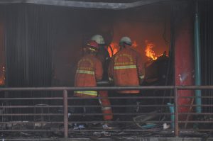 Fire breaks out at seven-storey building in Indonesia's Jakarta, 20 dead