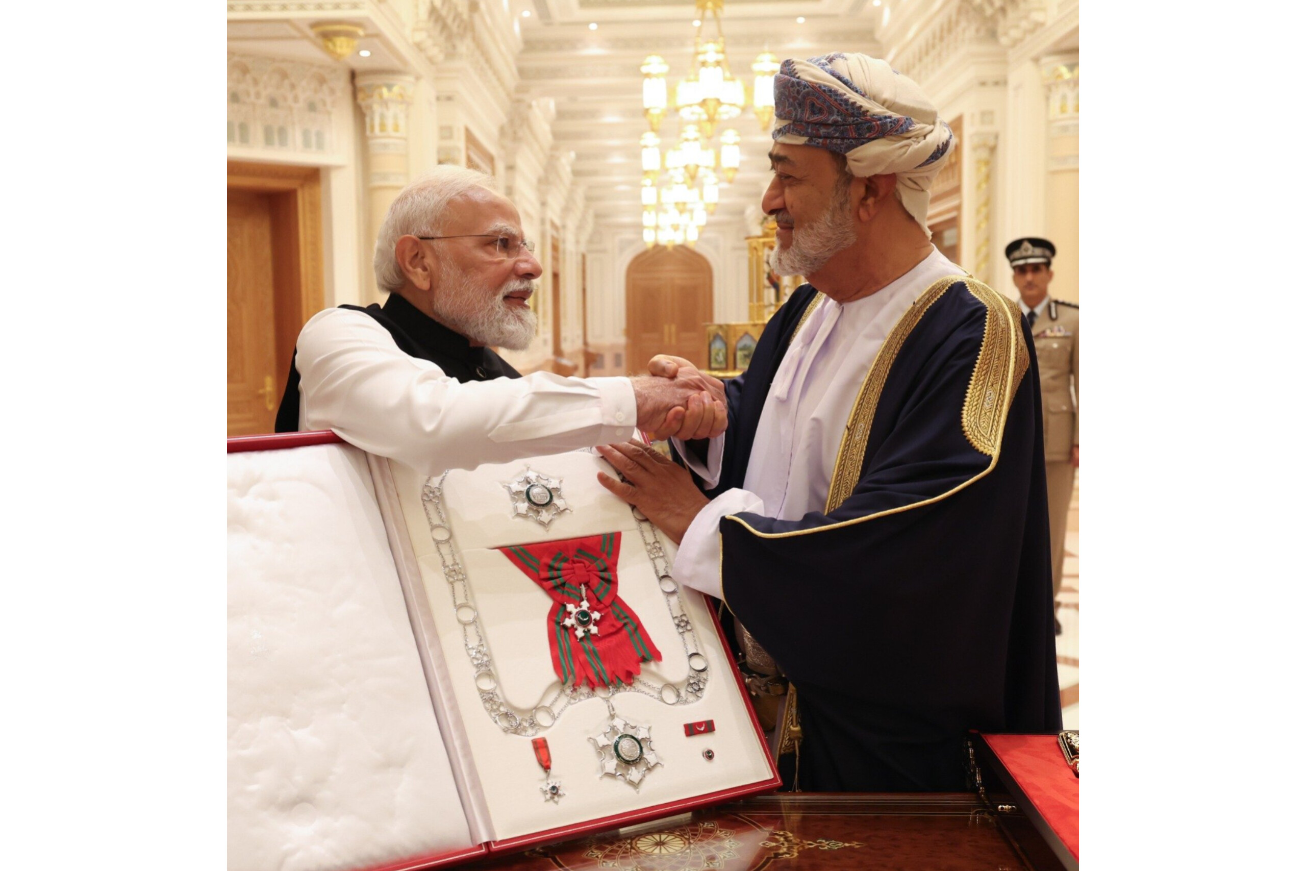 Prime Minister Modi conferred with Order of Oman