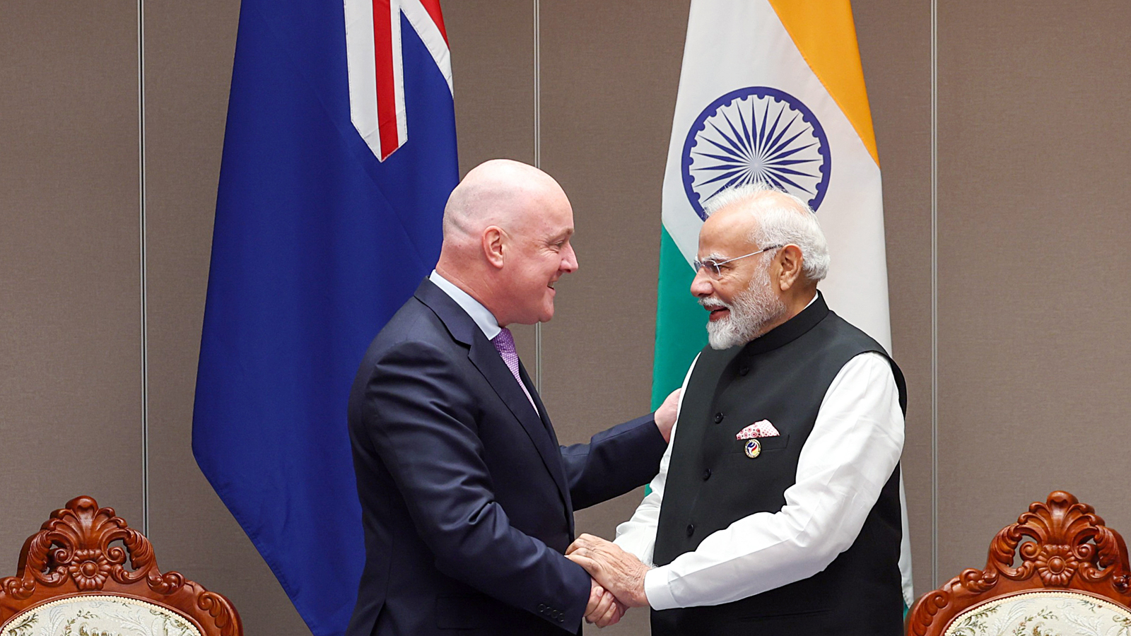 India, New Zealand seal Free Trade Agreement; FTA to serve as catalyst for trade, investment