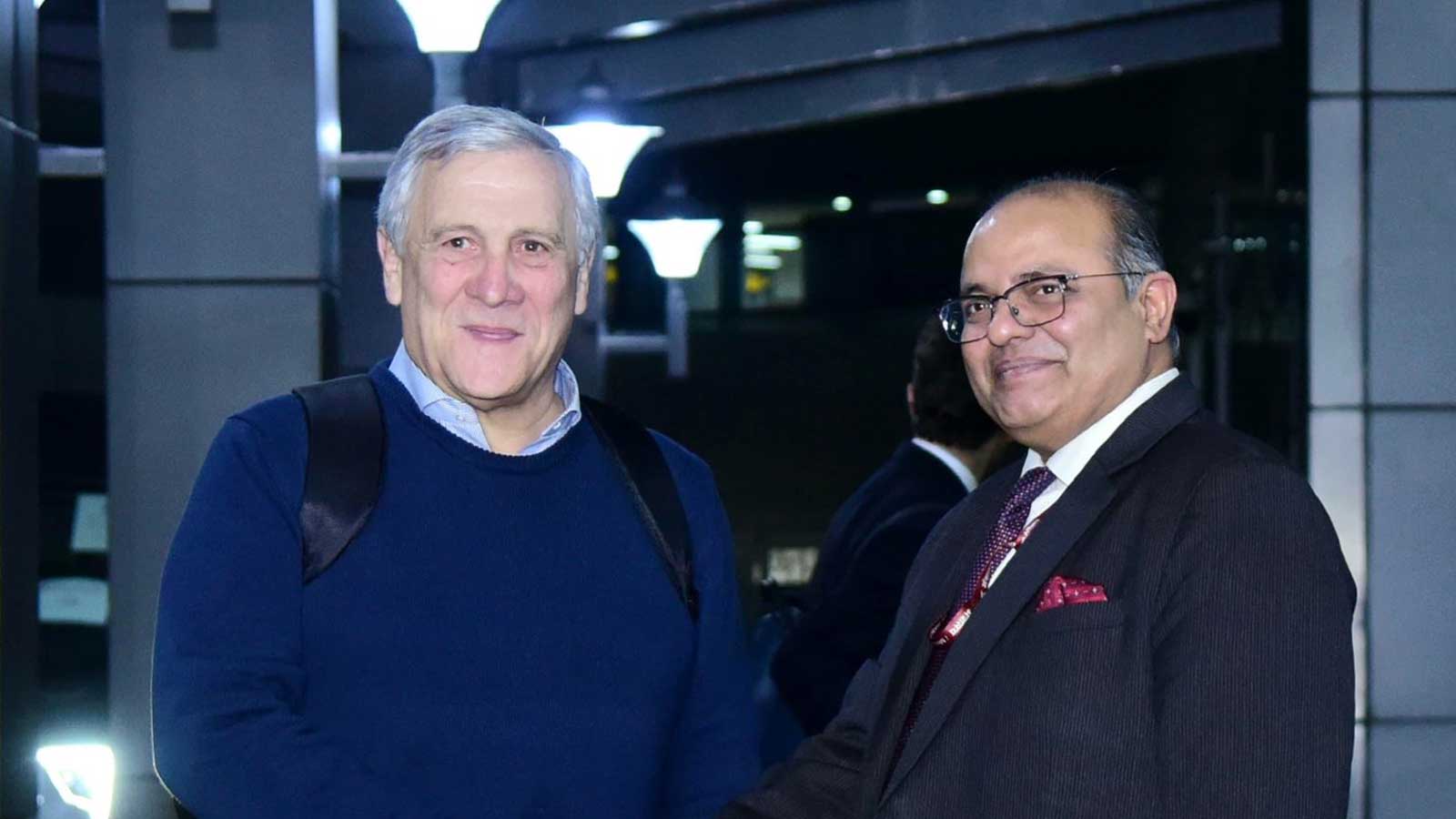 Italian Deputy PM Antonio Tajani arrives in New Delhi to strengthen bilateral partnership