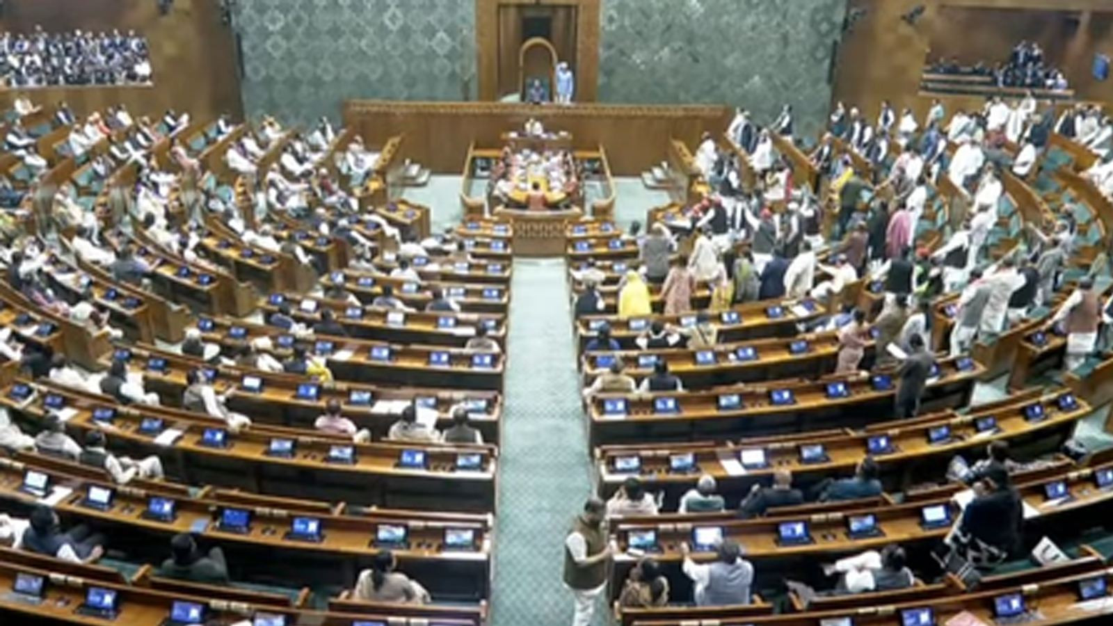 Parliament Winter Session: Lok Sabha adjourned till 2 p.m. amid opposition uproar