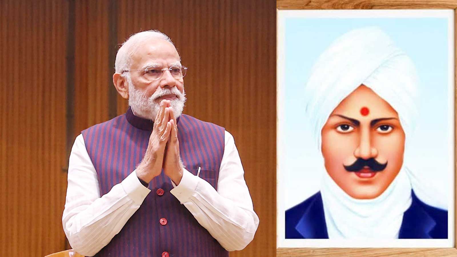 PM Modi pays tribute to Mahakavi Subramania Bharati on his birth anniversary