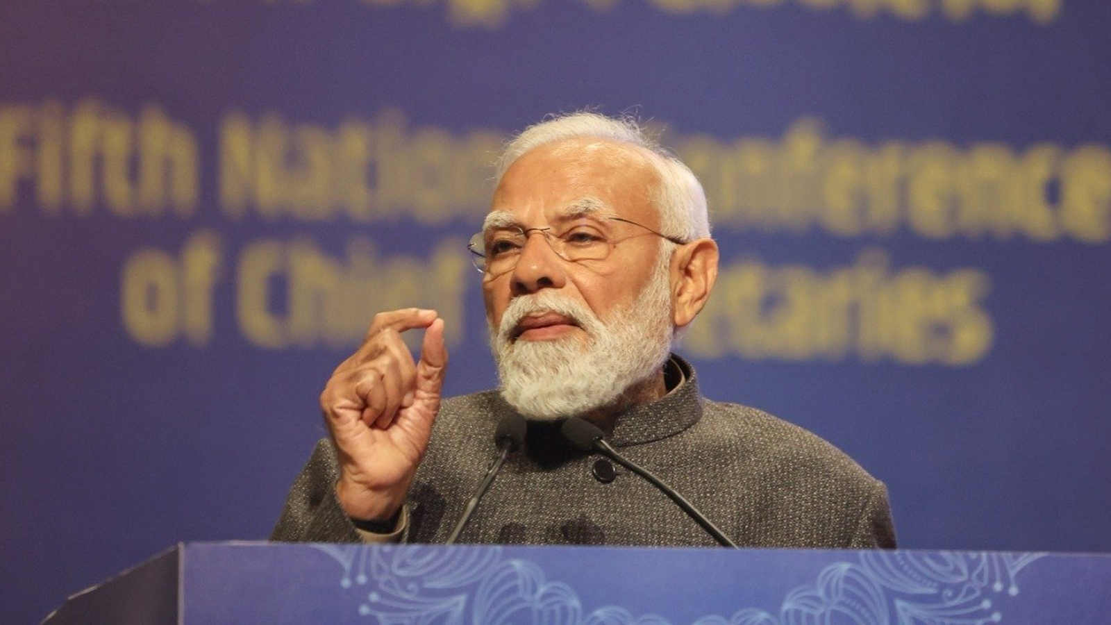 PM Modi chairs fifth National Conference of Chief Secretaries in Delhi