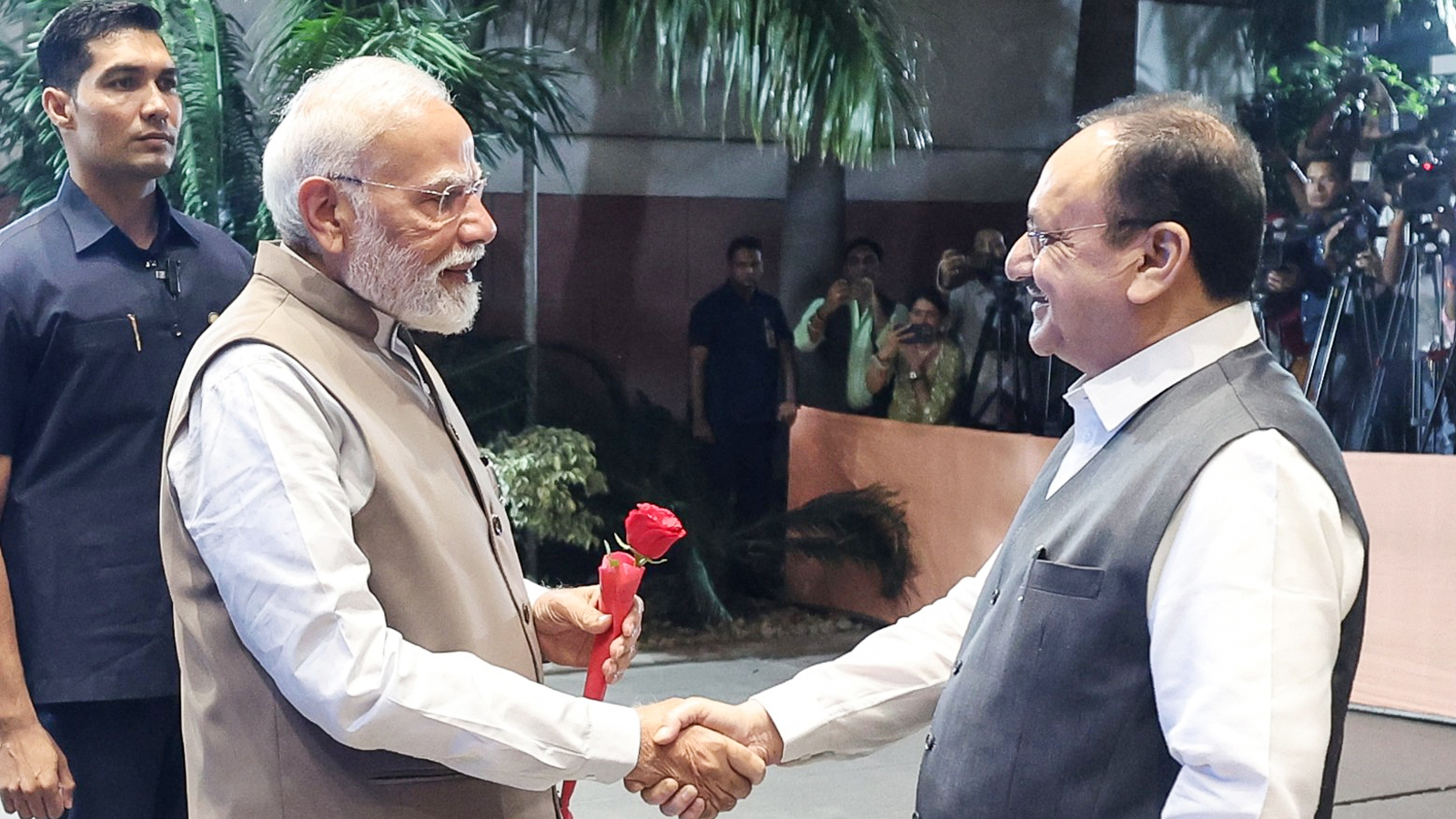 PM Modi, Amit Shah extend birthday greetings to J.P. Nadda