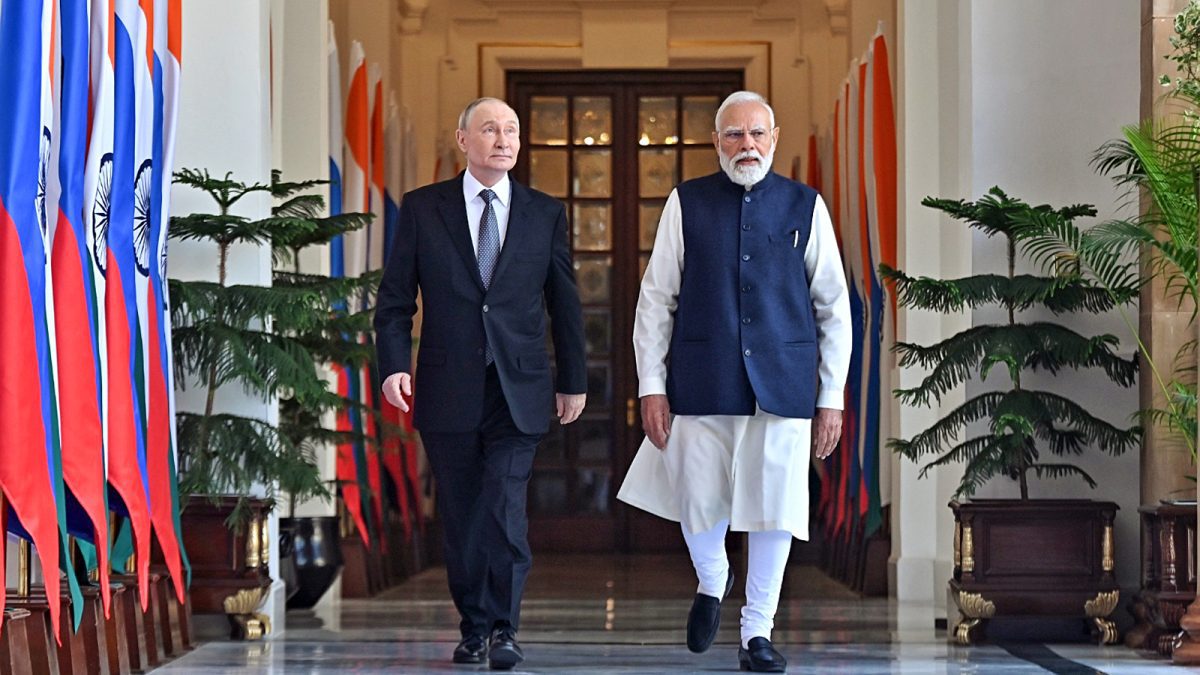 India and Russia rewrite global trade as PM Modi, Putin push for three economic connectivity projects