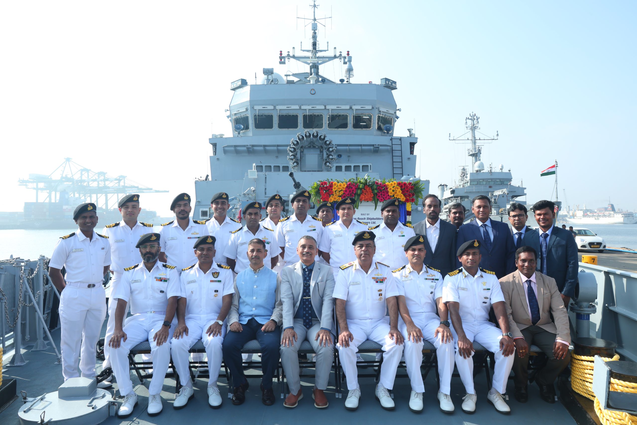 Indian Navy receives ‘Anjadip’, third Indigenous ASW shallow water craft
