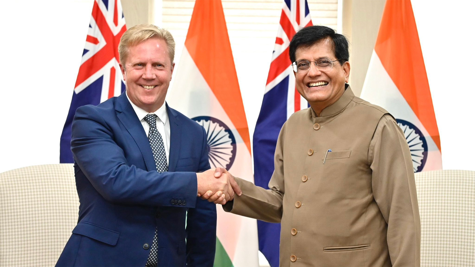 ‘Forward-looking agreement, will allow students multi-year work visas’: Piyush Goyal on India-New Zealand FTA