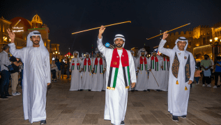 Global village celebrates UAE's 54th Eid Al Etihad with fireworks, drone shows and cultural performances