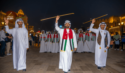 Global village celebrates UAE’s 54th Eid Al Etihad with fireworks, drone shows and cultural performances