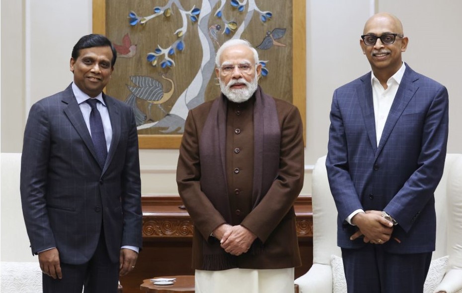 PM Modi, Cognizant leaders discuss collaboration across emerging tech