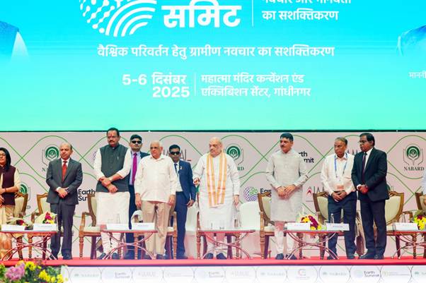 Amit Shah inaugurates EARTH Summit 2025, launches 13 cooperative-sector services
