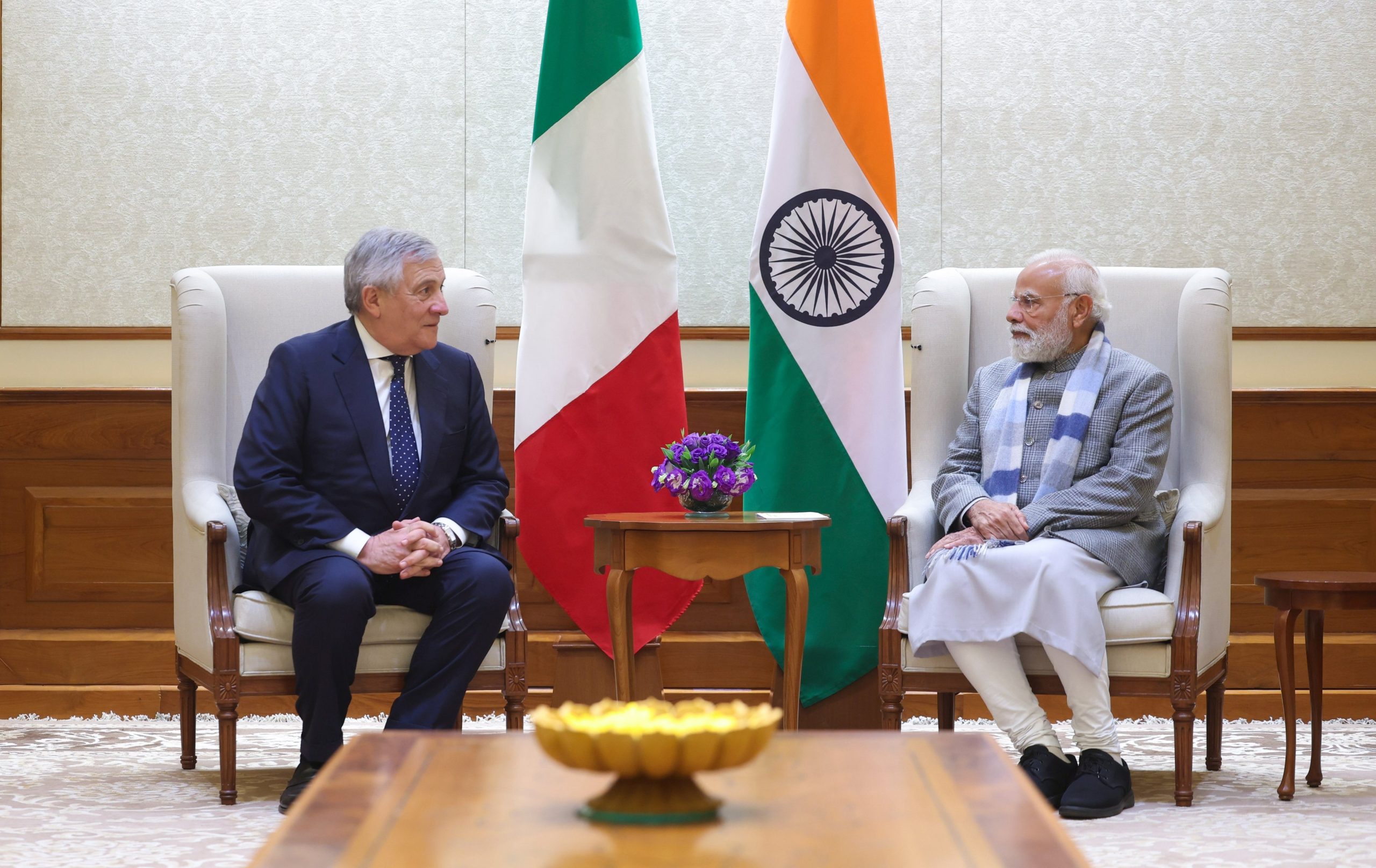 PM Modi meets Italy’s Deputy PM Antonio Tajani, reviews progress of Joint Strategic Action Plan 2025–2029