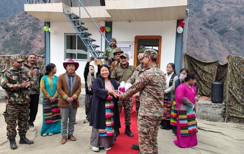 Army Constructs Double-Storey Homestay in Remote Arunachal Border Village