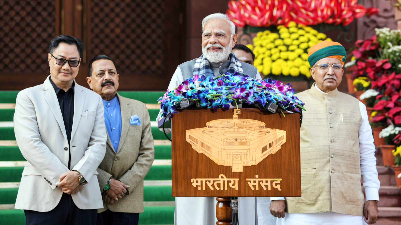 PM Modi urges opposition to ensure productive Winter Session, says some parties ‘can’t digest defeat’