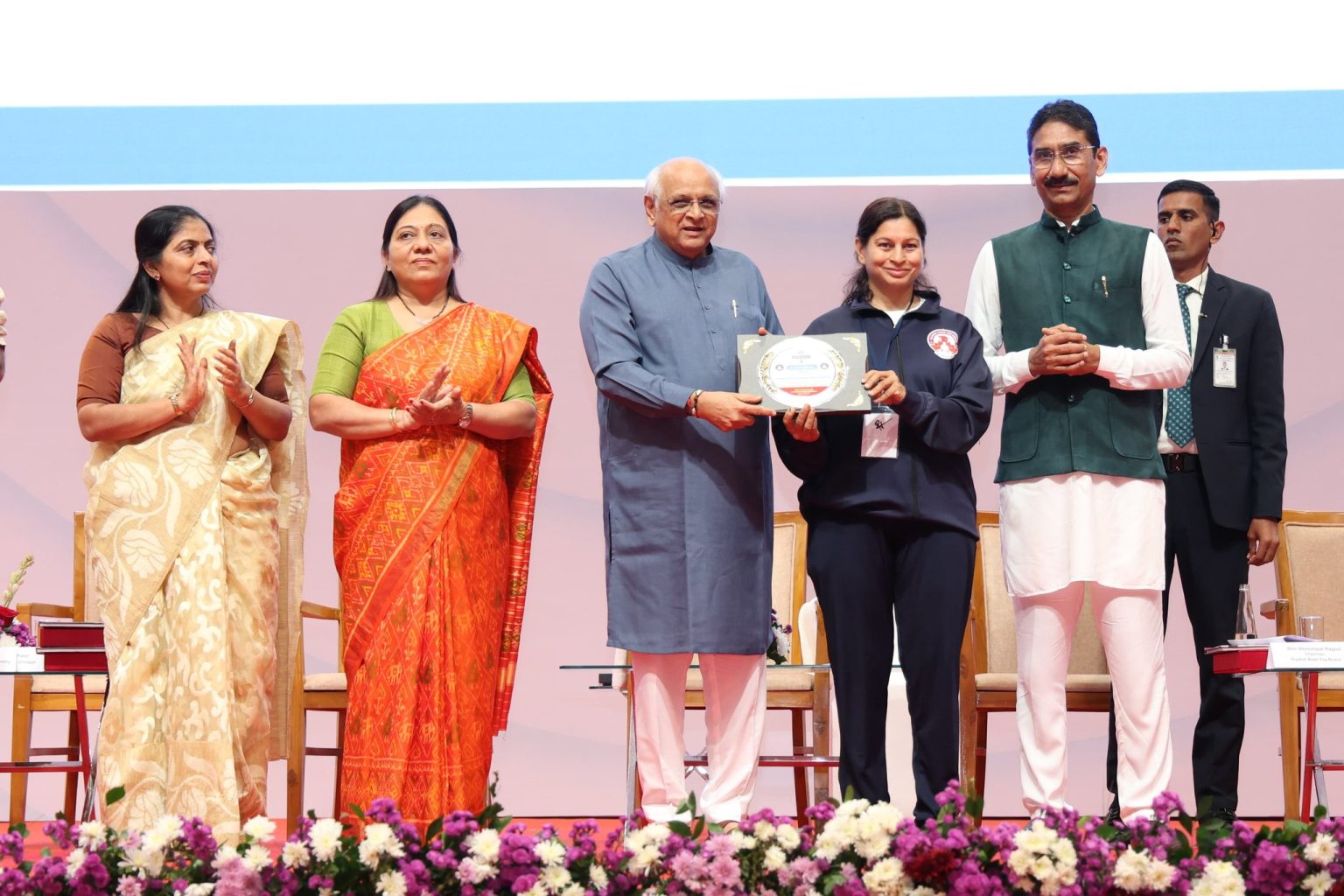 Turn Yoga and meditation into a mass movement for a healthy, balanced society: Gujarat CM