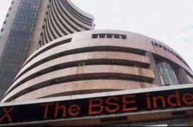 Sensex falls over 300 points, Nifty slips below 24,300 as crude prices rise