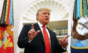 Trump says he is losing patience with Iran, did not ask China for favors
