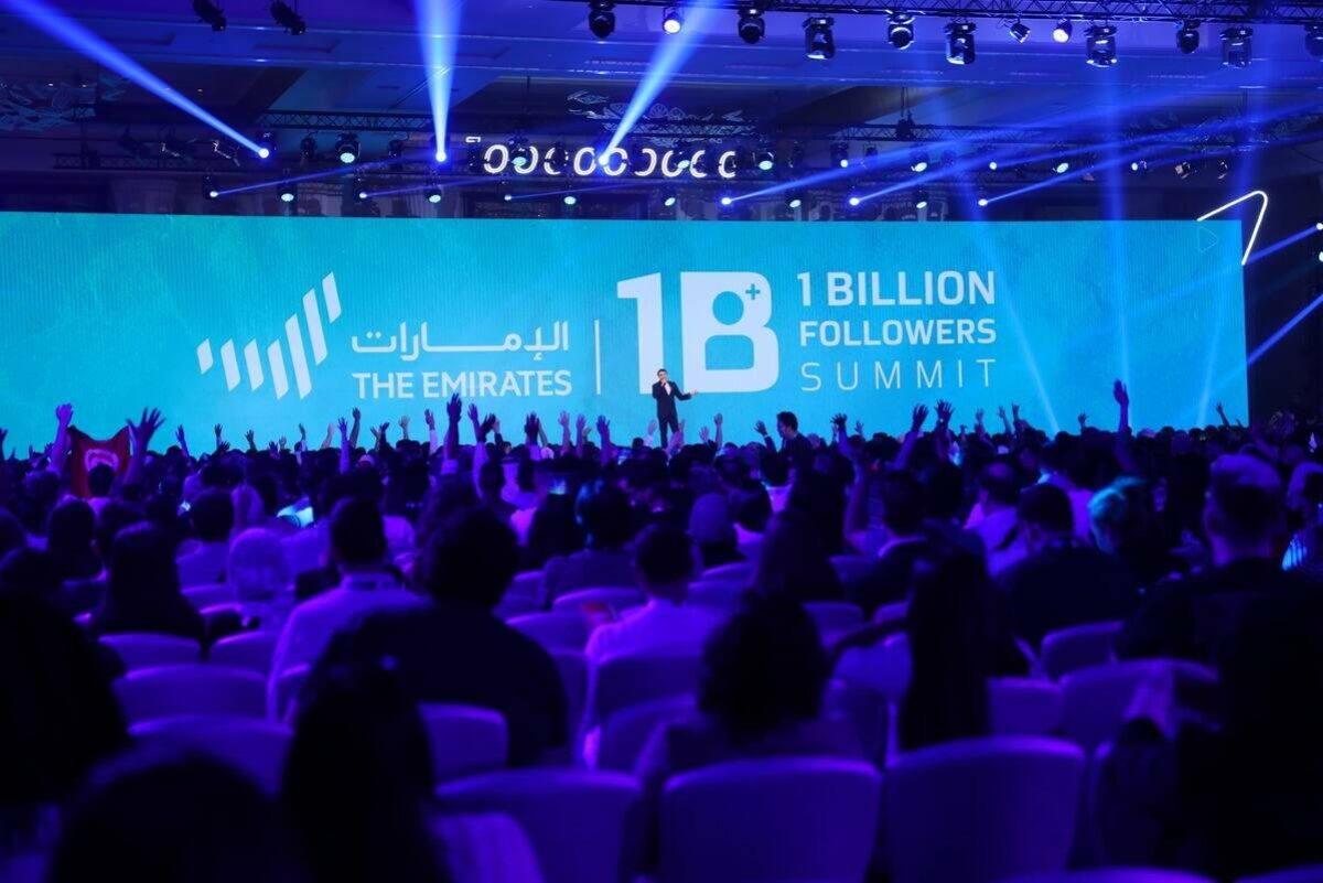 1 Billion Followers Summit kicks off today in Dubai