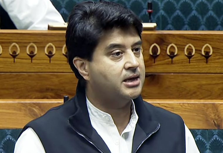 Union Minister Scindia to visit Tripura, Assam to lay foundation stone of development projects