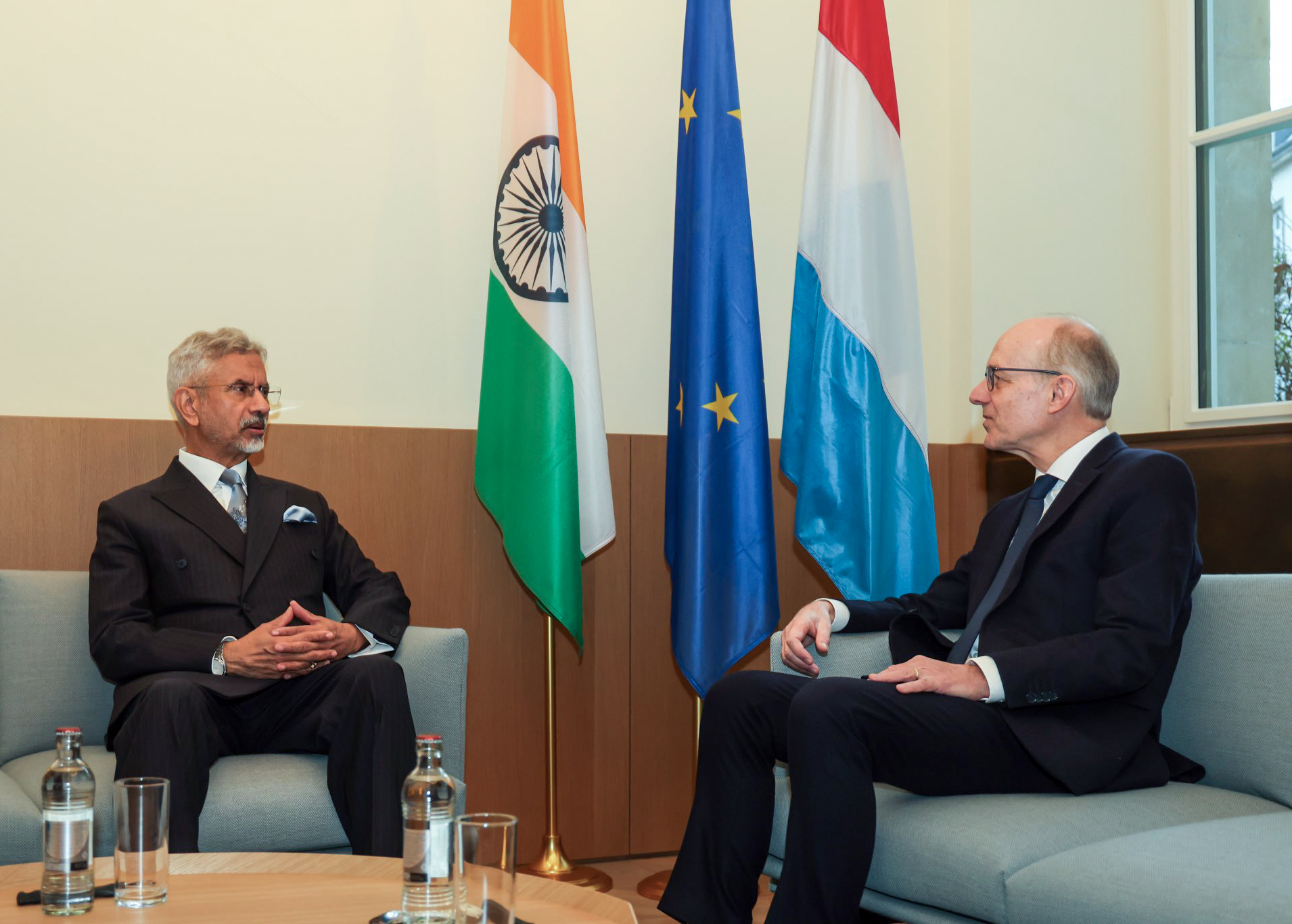 Jaishankar meets Luxembourg PM Luc Frieden, discusses finance, technology cooperation
