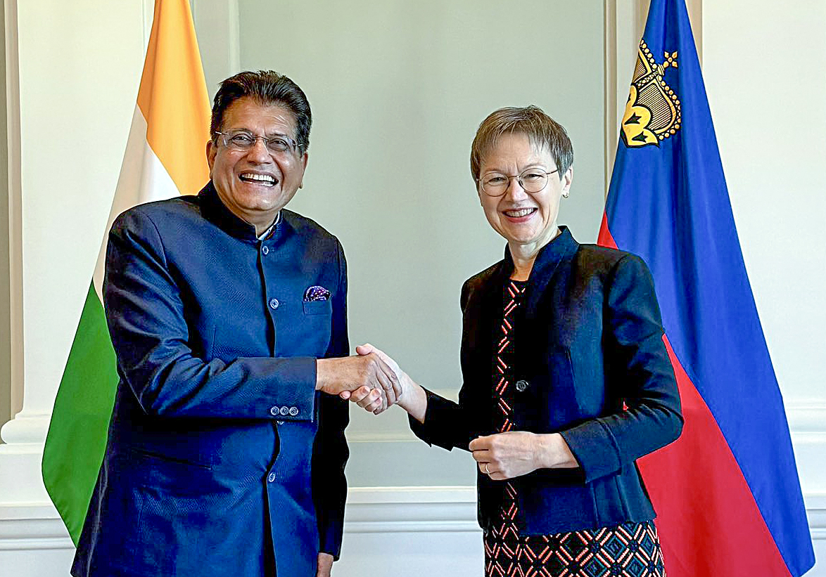 Piyush Goyal holds talks with Liechtenstein Minister on strengthening economic ties