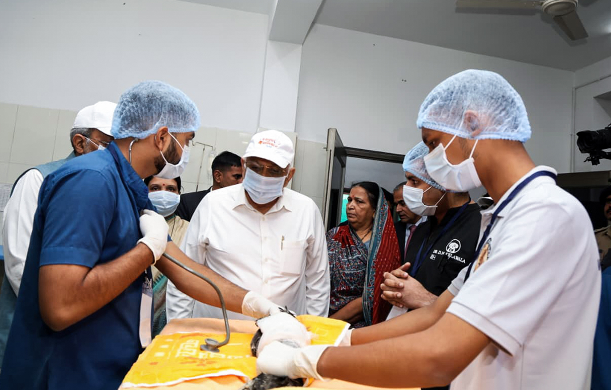 Gujarat CM reviews wildlife care centre as ‘Karuna Abhiyan’ intensifies