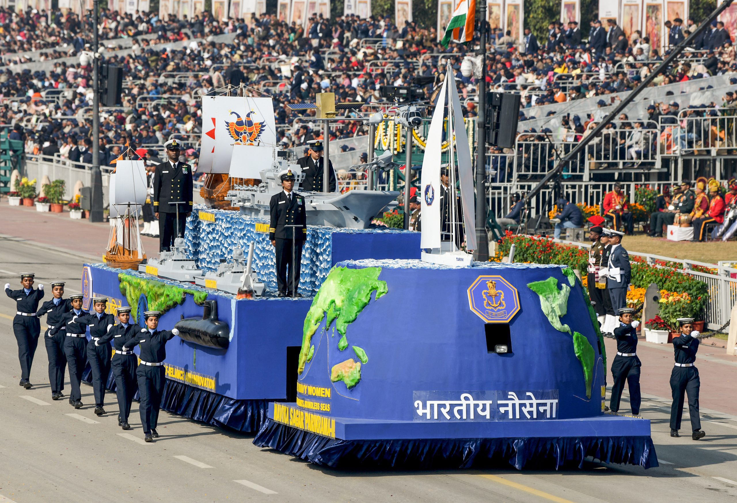 Republic Day Parade 2026: Indian Navy, Delhi Police named best marching contingents; Maharashtra wins best tableau