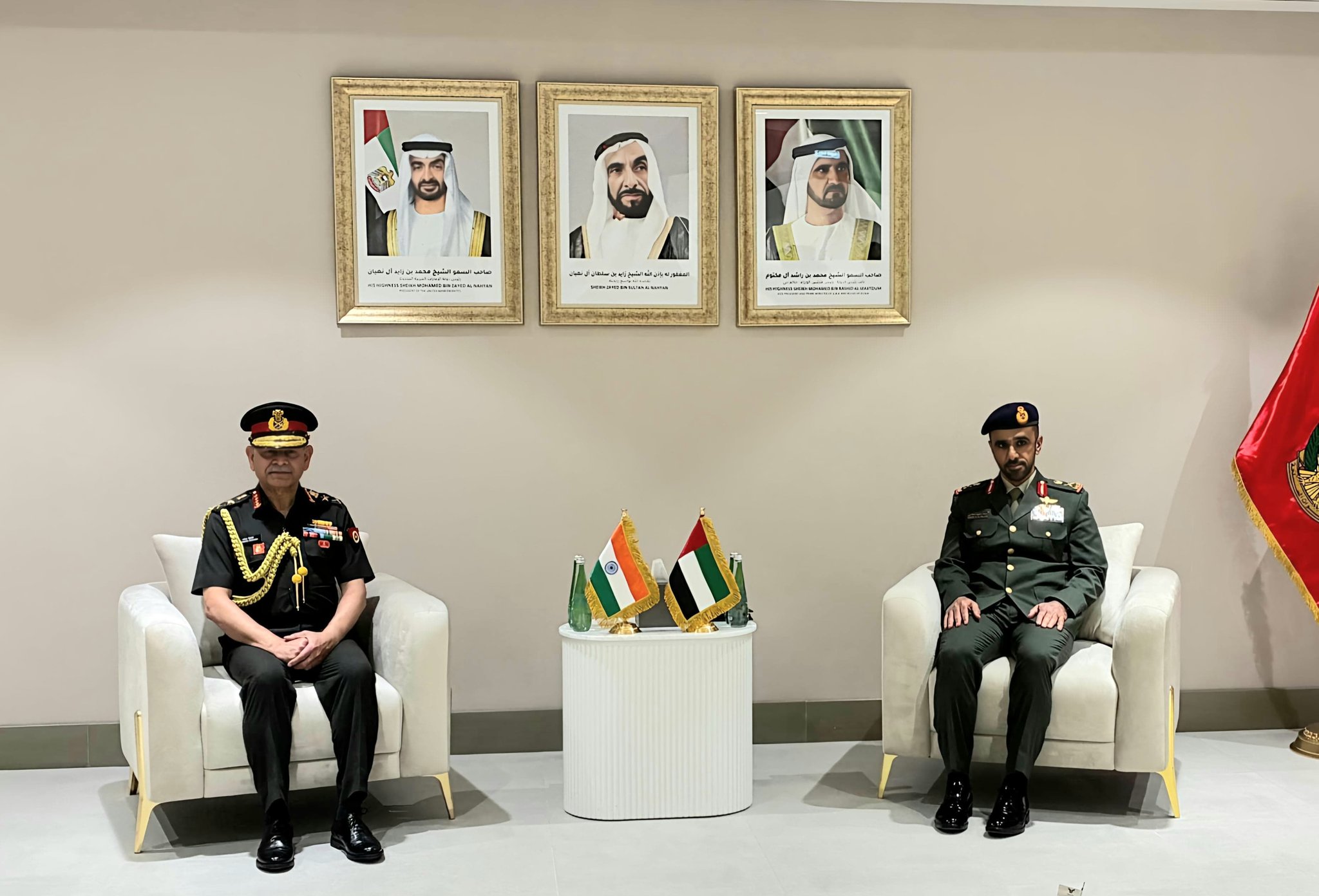COAS General Upendra Dwivedi strengthens defence ties with UAE during visit