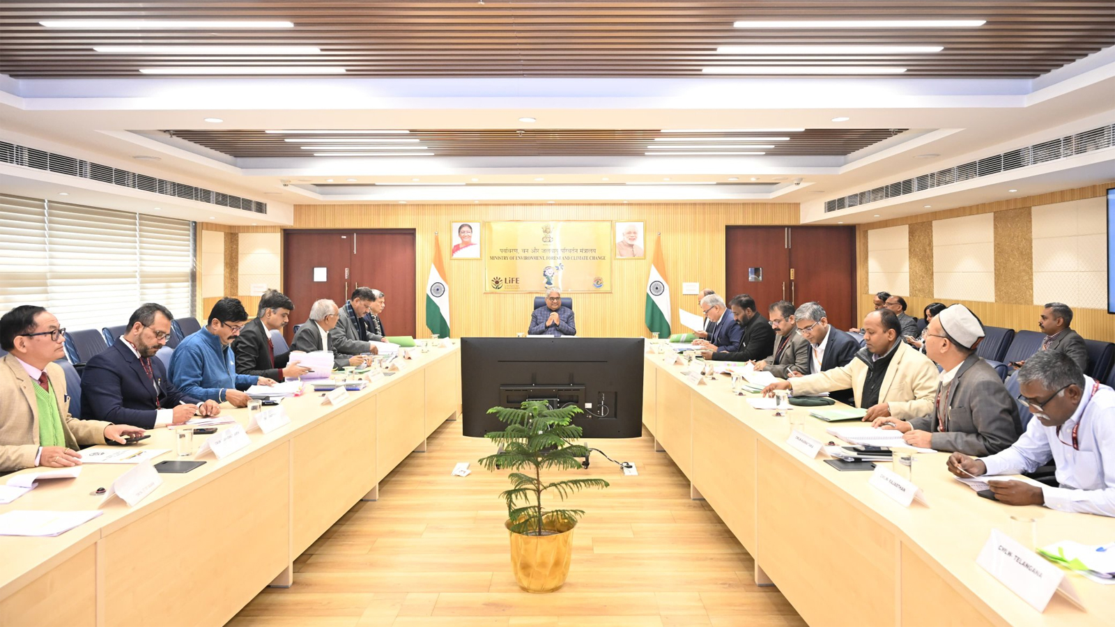 Environment Minister Bhupender Yadav chairs meeting of National Board for Wildlife