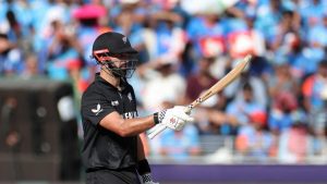 Mitchell ton helps New Zealand level ODI series with India