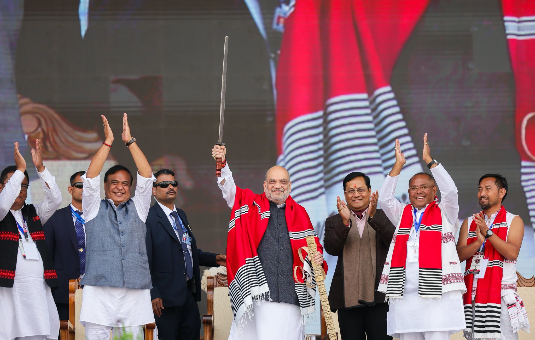 “Tribal rights are protected through cultural unity, not guns”: Amit Shah at 10th Mising Youth Festival in Dhemaji